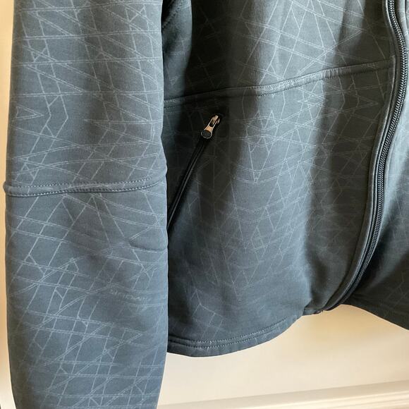 Under Armour Men’s Y2K Grey Fleece Lined Full Zip Jacket - Size Large - Picture 3 of 11